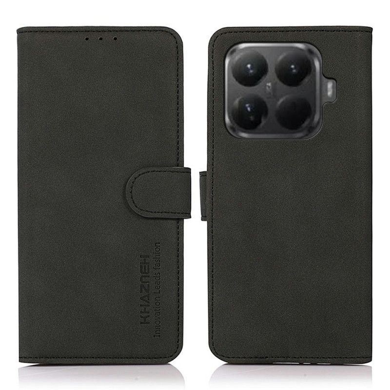 Kotelot Xiaomi 15t Pro Khazneh-mokkanahkajäljitelmä Suojakuori