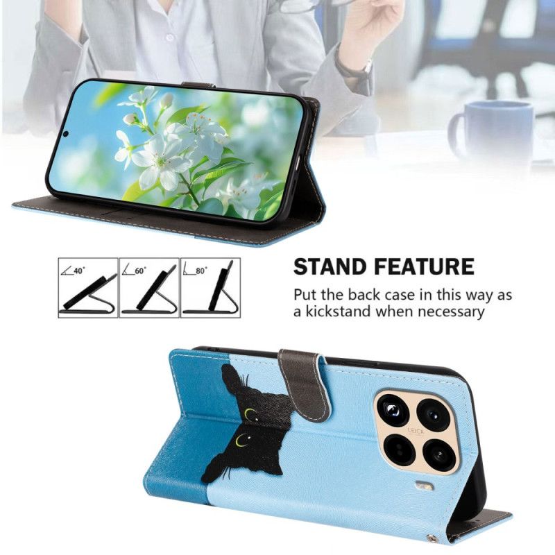 Kotelot Xiaomi 15t Pro Musta Kissa Suojakuori