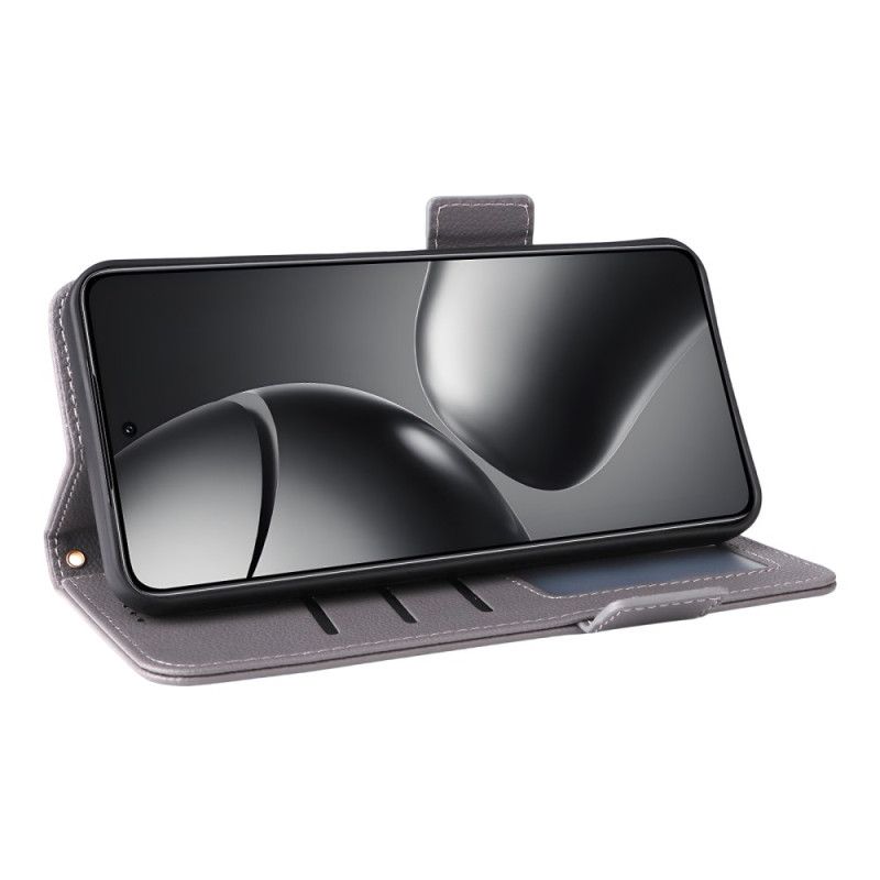 Kotelot Xiaomi 15t Pro Puhelinkuoret Tekonahkaa Nauhalla