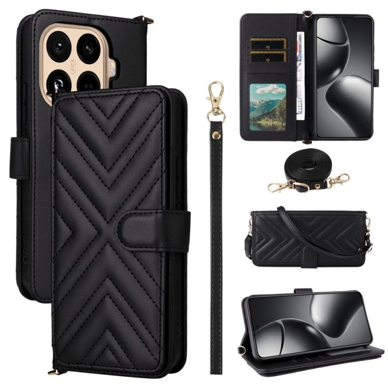 Kotelot Xiaomi 15t Pro Tikattu Hihna Ja Rannehihna Suojakuori