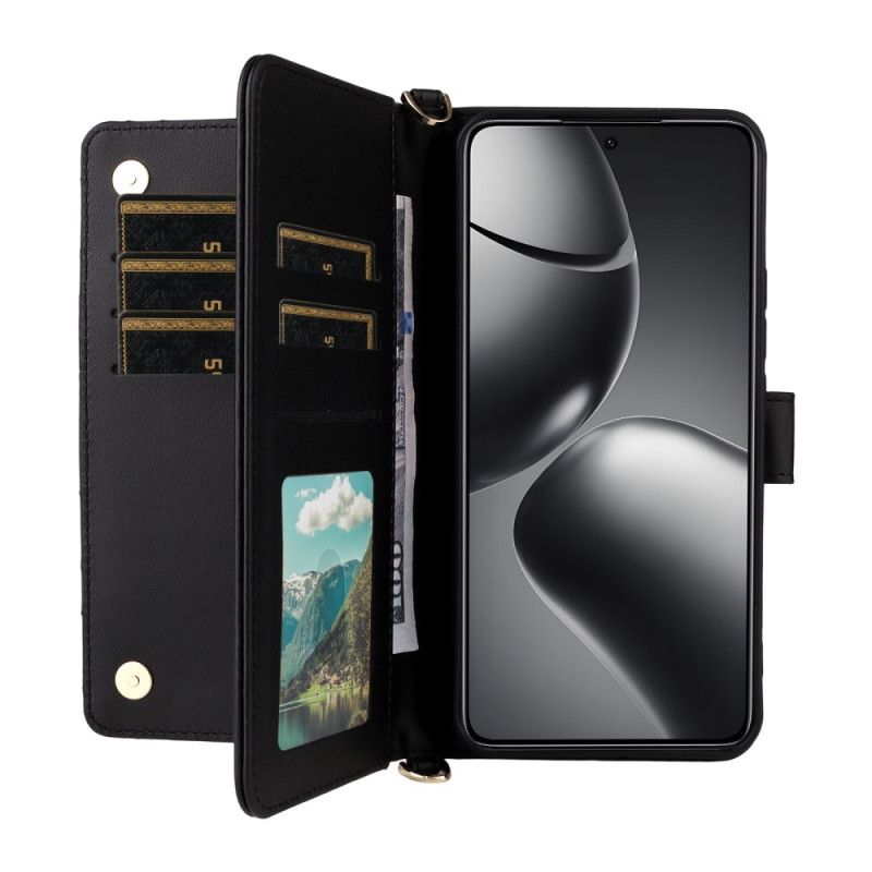 Kotelot Xiaomi 15t Pro Tikattu Hihna Ja Rannehihna Suojakuori