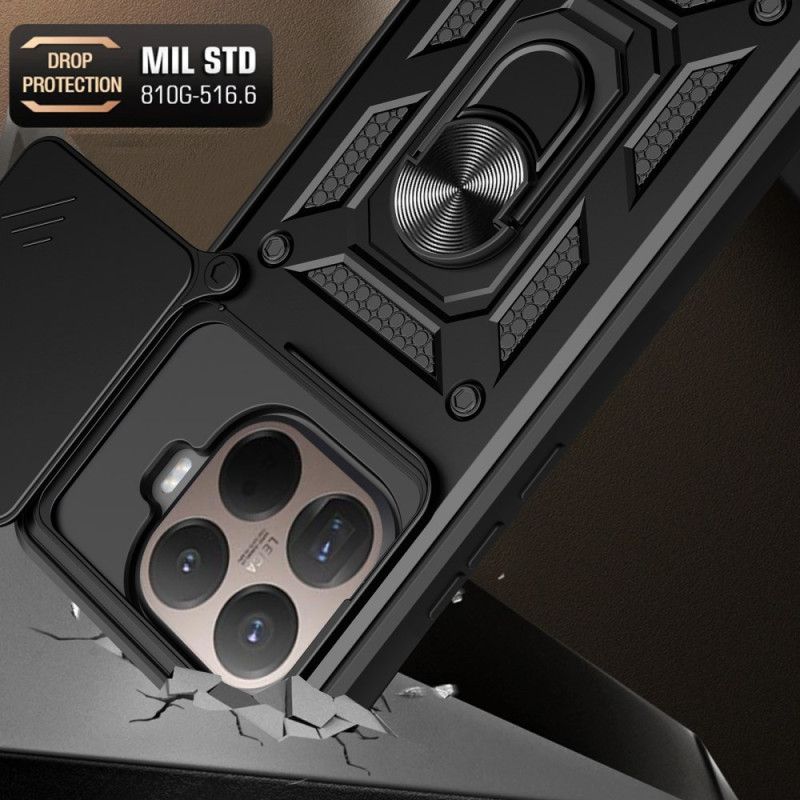 Kuori Xiaomi 15t Pro Liukuva Kameran Suojus Ja Jalusta