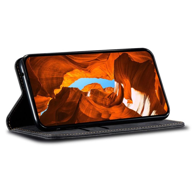 Nahkakotelo Xiaomi 15t Pro Farkkukangas Suojakuori