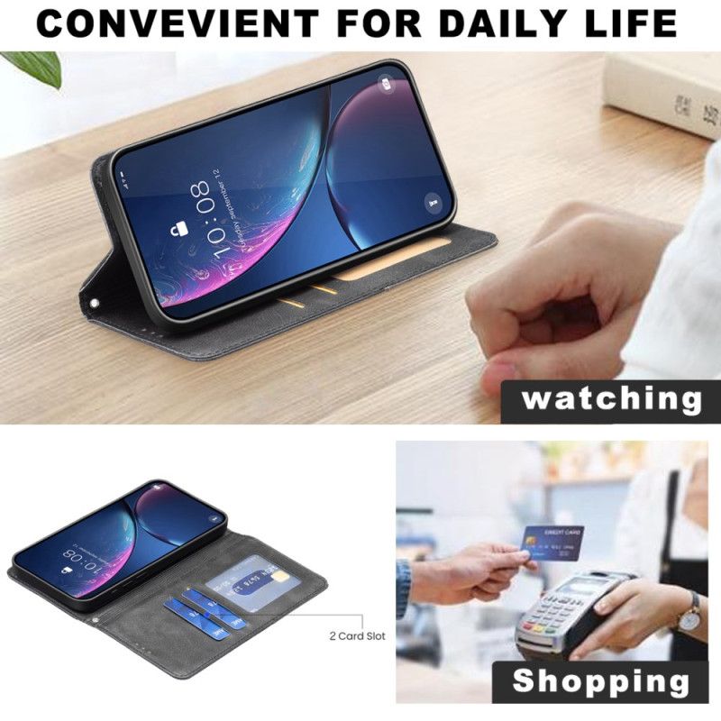 Nahkakotelo Xiaomi 15t Pro Geometrinen Kuvio