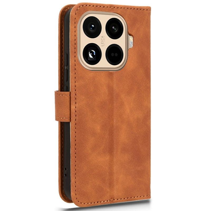 Nahkakotelo Xiaomi 15t Pro Mokkanahkakuvioinen