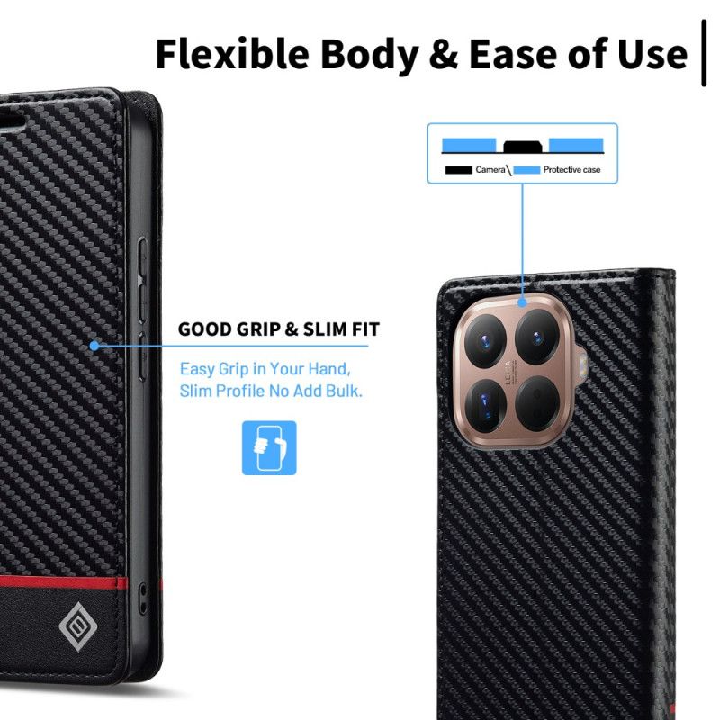 Nahkakotelo Xiaomi 15t Pro Puhelinkuoret Hiilikuitu