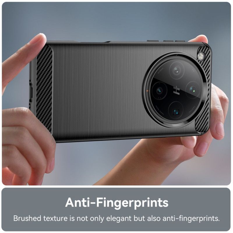 Kuori Oppo Find X8 Pro Harjattu Hiilikuitu