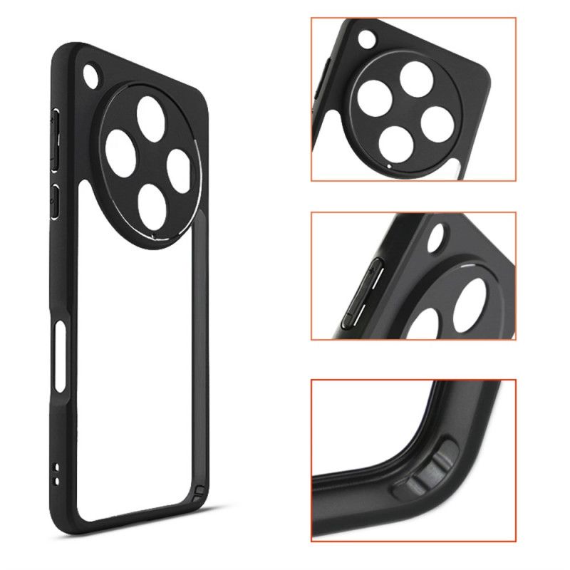 Kuori Oppo Find X8 Pro Kirkas Silikonireunoilla