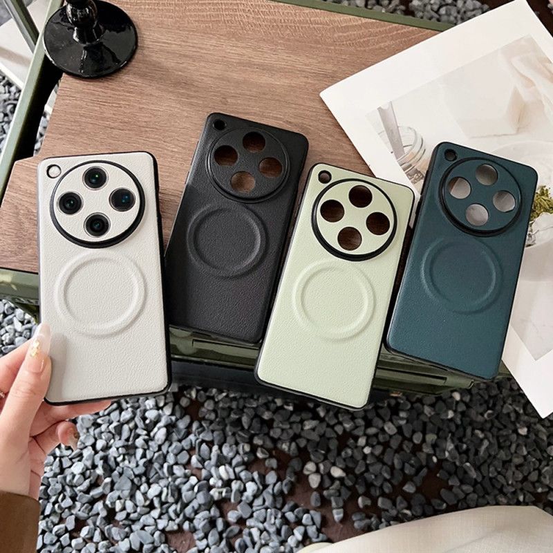 Kuori Oppo Find X8 Pro Magsafe-yhteensopiva Nahkakuvio