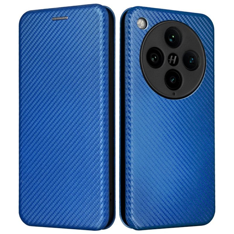 Nahkakotelo Oppo Find X8 Pro Hiilikuitu