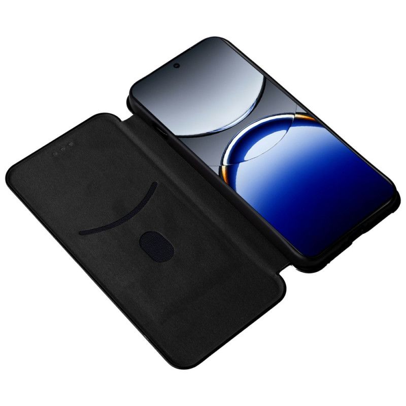 Nahkakotelo Oppo Find X8 Pro Hiilikuitu