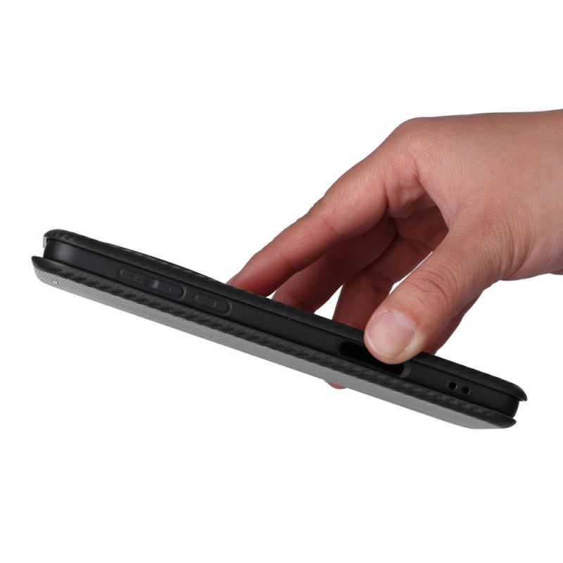 Nahkakotelo Oppo Find X8 Pro Hiilikuitu