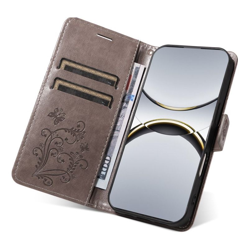 Nahkakotelo Oppo Find X8 Pro Jättiläisperhoset