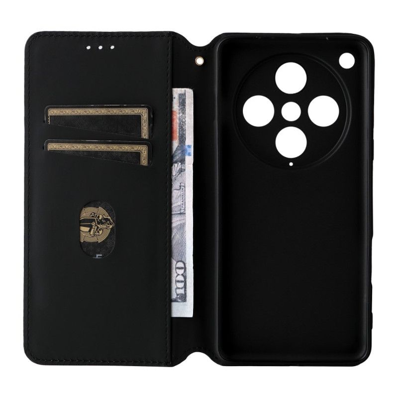 Nahkakotelo Oppo Find X8 Pro Timanttikuvio 3d