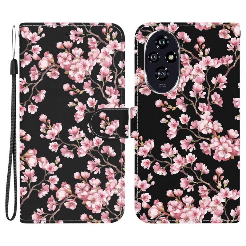 Nahkakotelo Honor 200 Plum Blossoms