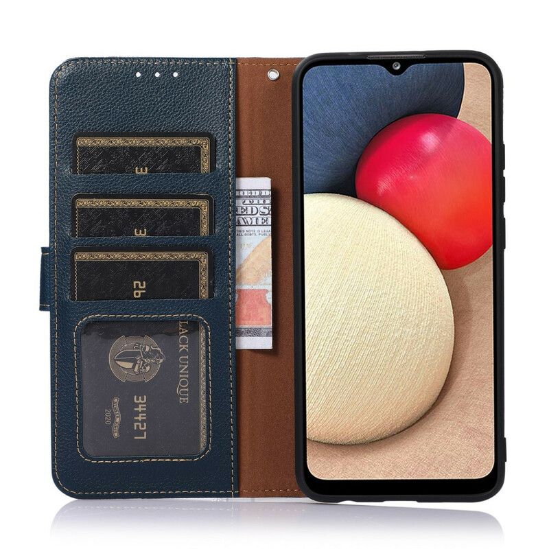 Flip Kotelot iPhone 13 Lychee Style Rfid Khazneh