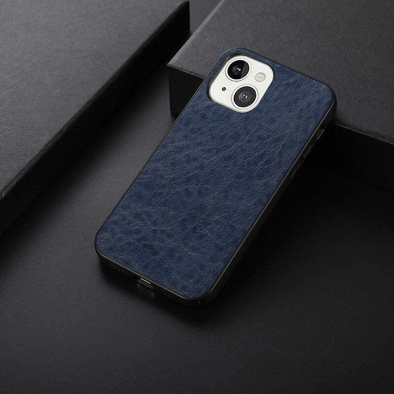 Kuori iPhone 13 Elegance Leather Effect Suojakuori