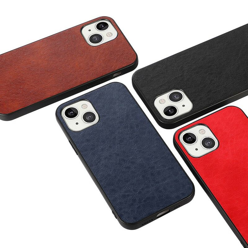 Kuori iPhone 13 Elegance Leather Effect Suojakuori