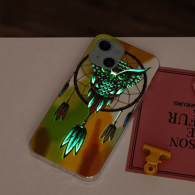 Kuori iPhone 13 Fluoresoiva Pöllön Unelmiesi
