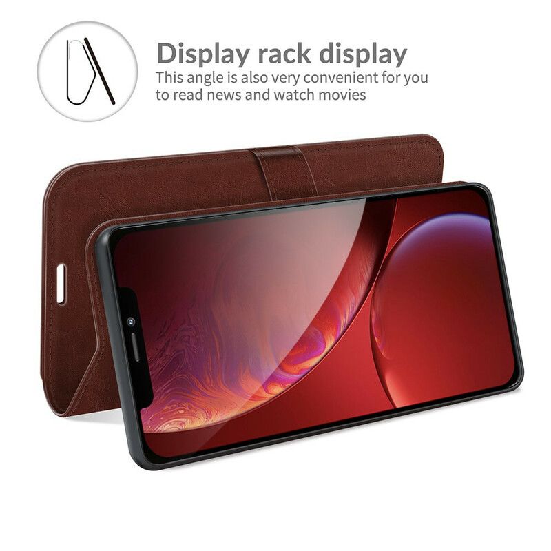 Flip Kotelot iPhone 13 Pro Max Faux Leather Ultra