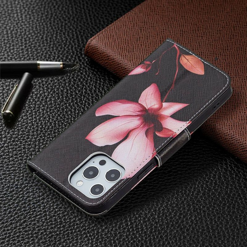 Kotelot iPhone 13 Pro Max Puhelinkuoret Vaaleanpunainen Kukka