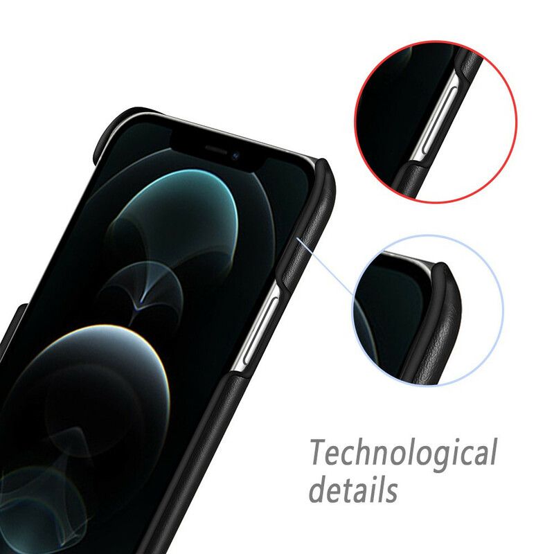 Kuori iPhone 13 Pro Max Nahkatehoste Ksq