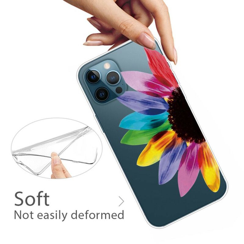 Kuori iPhone 13 Pro Max Värikäs Kukka Suojakuori