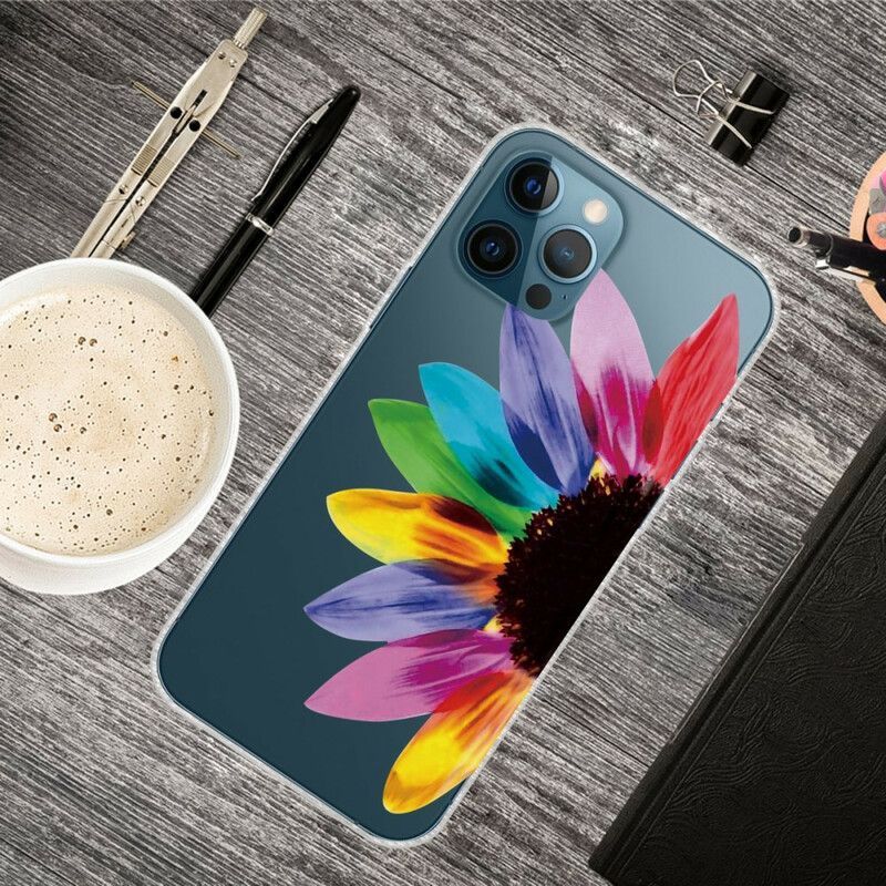 Kuori iPhone 13 Pro Max Värikäs Kukka Suojakuori