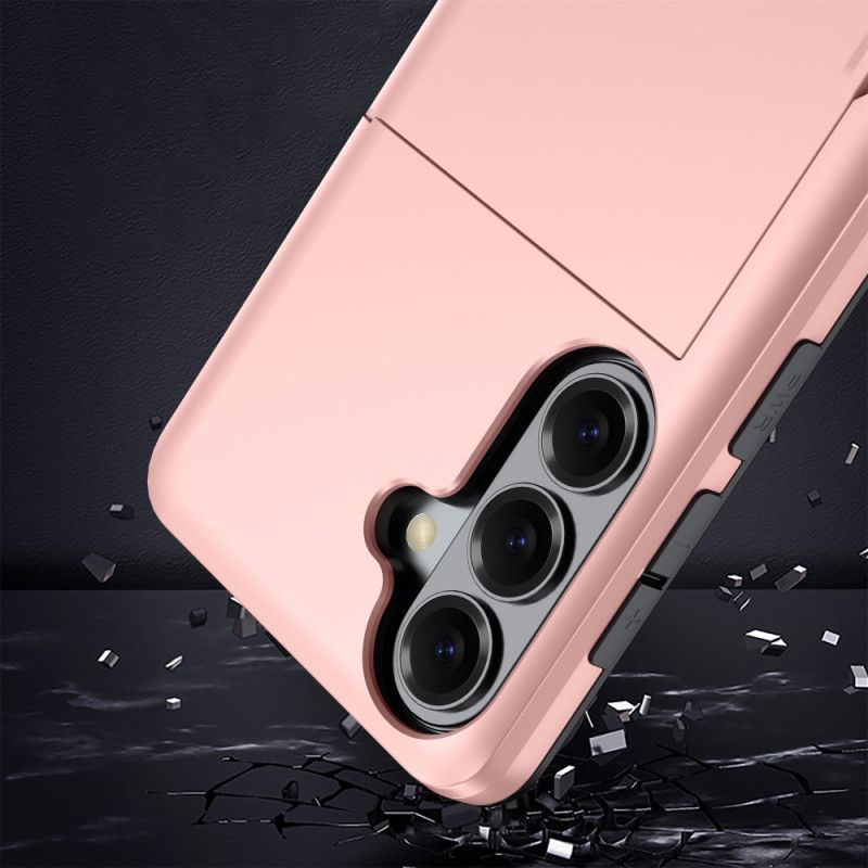 Case Samsung Galaxy S26 Plus Puhelinkuoret Metallikuvioinen Korttikotelo