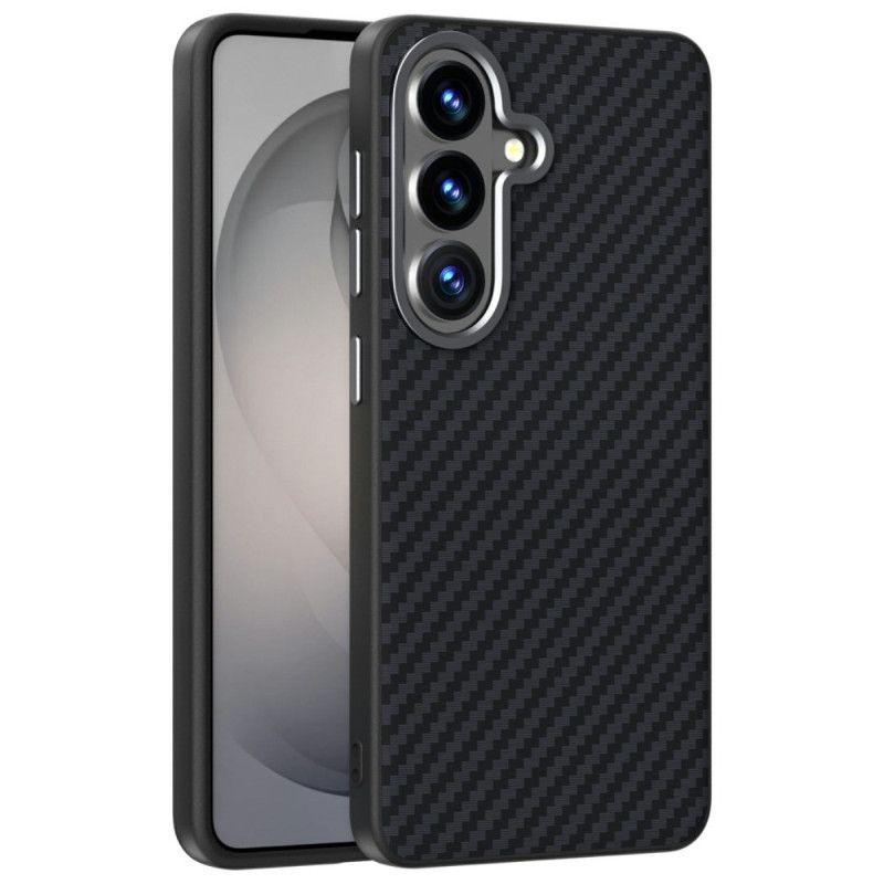 Kuori Samsung Galaxy S26 Plus Hiilikuituteksturoitu Magneettinen Kiinnike