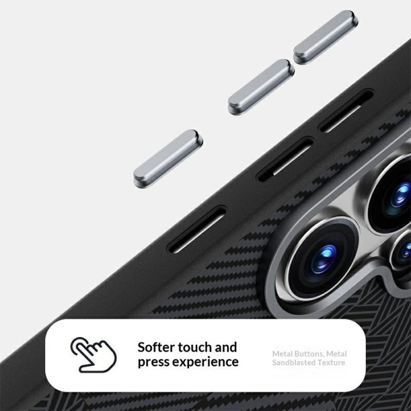 Kuori Samsung Galaxy S26 Plus Magneettinen Abeel-kuvio Suojakuori