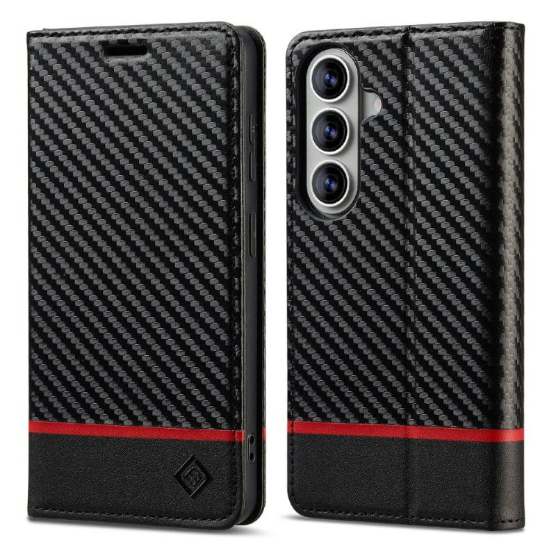 Nahkakotelo Samsung Galaxy S26 Plus Puhelinkuoret Hiilikuitu