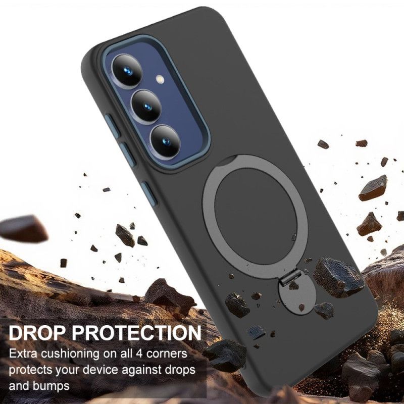 Puhelinkuoret Samsung Galaxy S26 Plus Magneettinen Pyörivällä Renkaalla Ja Jalustalla