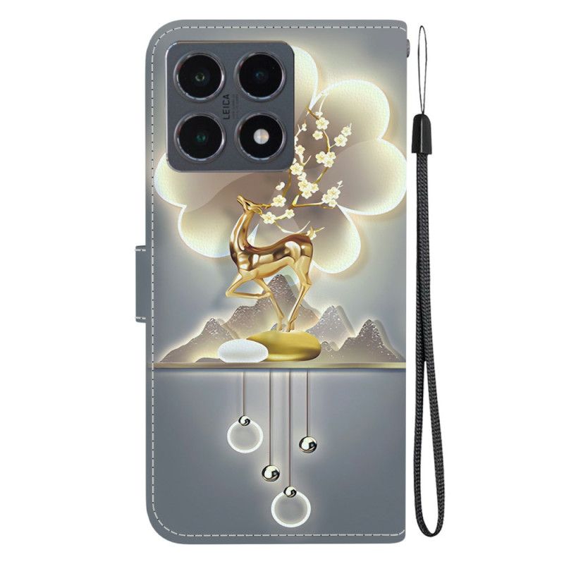 Kotelot Xiaomi 15t Puhelinkuoret Peurakuvio Sika