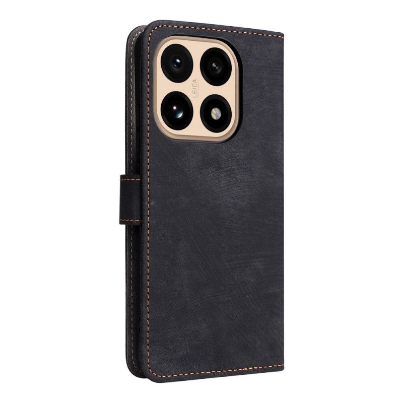 Kotelot Xiaomi 15t Puhelinkuoret Rfid-suojattu Mokkanahkajäljitelmä