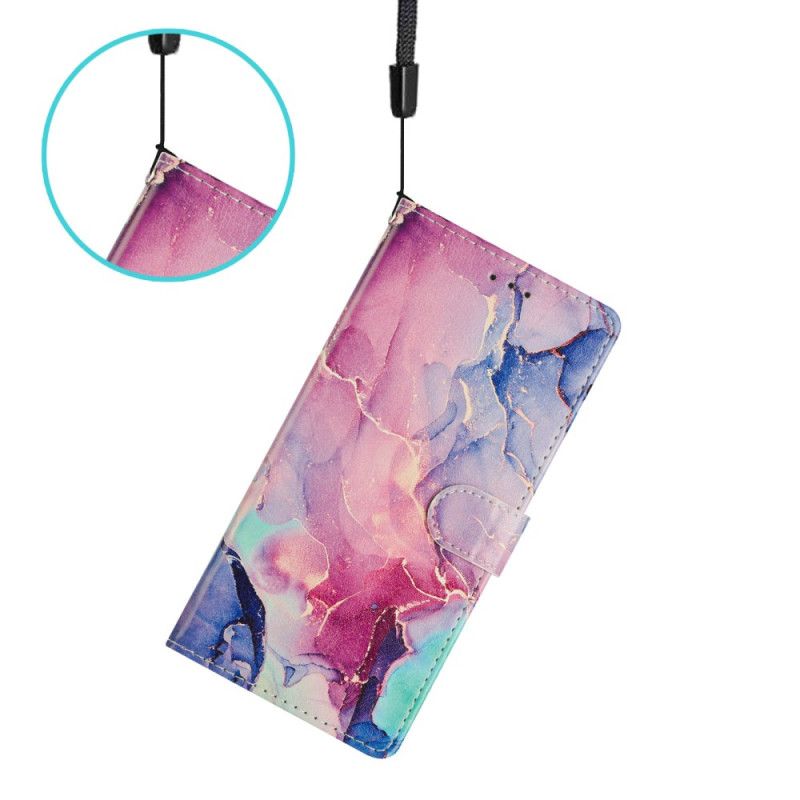 Kotelot Xiaomi 15t Vihreä Ja Vaaleanpunainen Marmori