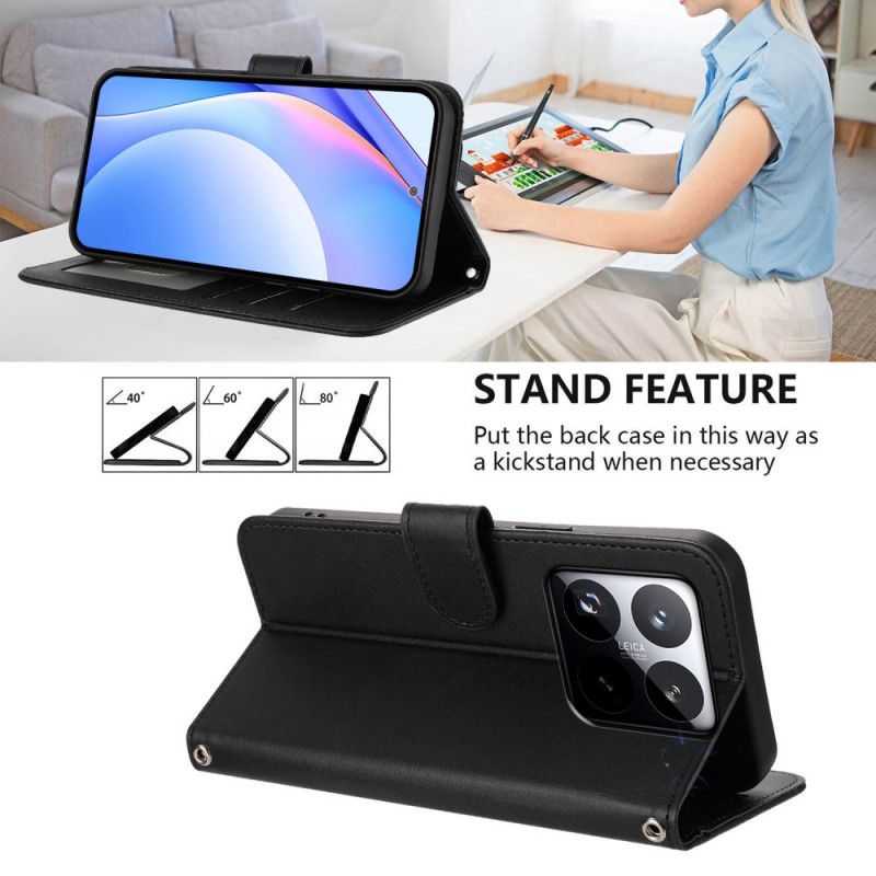 Kotelot Xiaomi 15t Yksivärinen Rfid-suoja