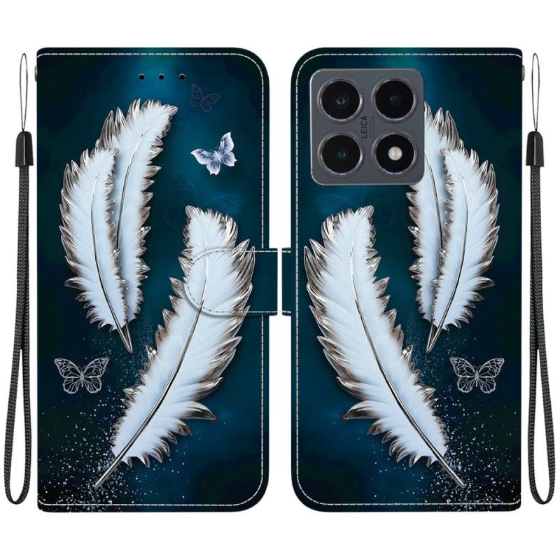 Kuoret Xiaomi 15t Valkoiset Höyhenet