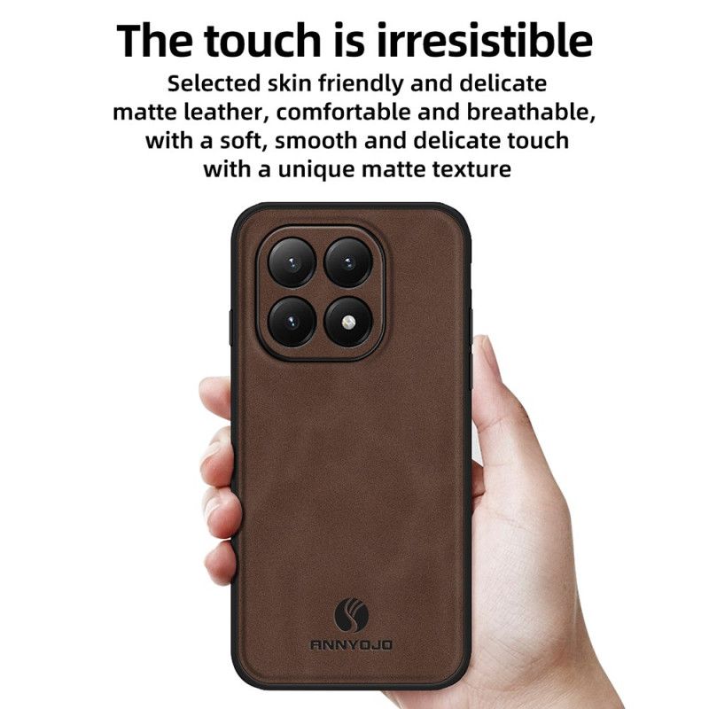 Kuori Xiaomi 15t Nahkaefekti Pinwuyo