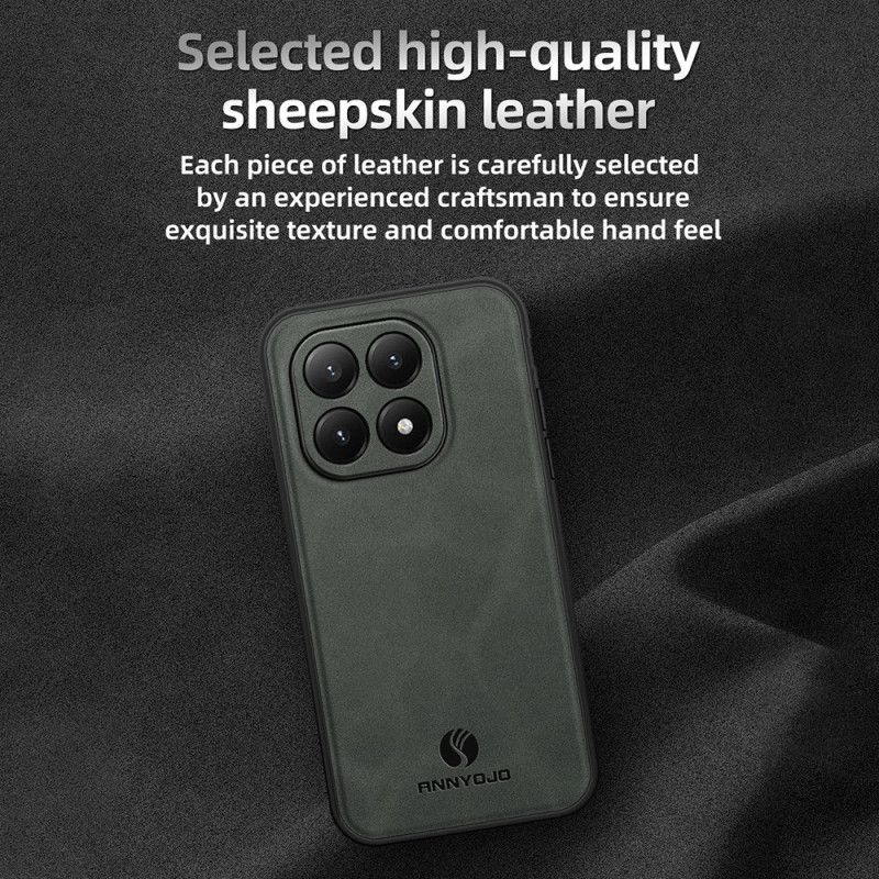 Kuori Xiaomi 15t Nahkaefekti Pinwuyo