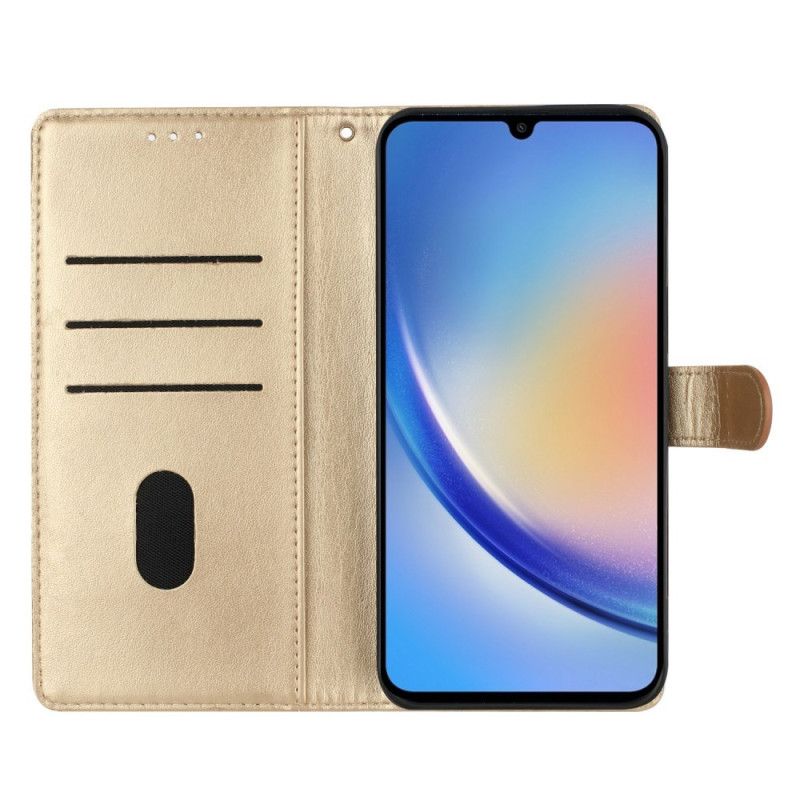 Nahkakotelo Xiaomi 15t Kukkakuvio