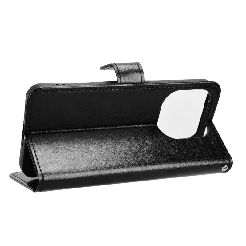 Nahkakotelo Xiaomi 15t Räikeä Tekonahka