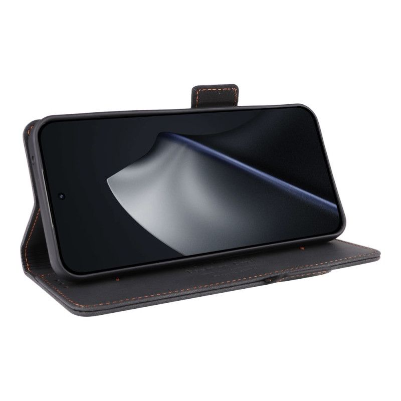 Nahkakotelo Xiaomi 15t Tetro-suunnittelu Suojakuori