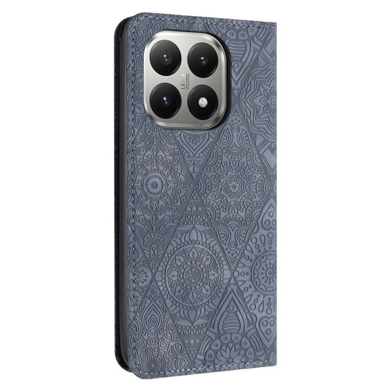 Nahkakotelo Xiaomi 15t Tilkkutyö