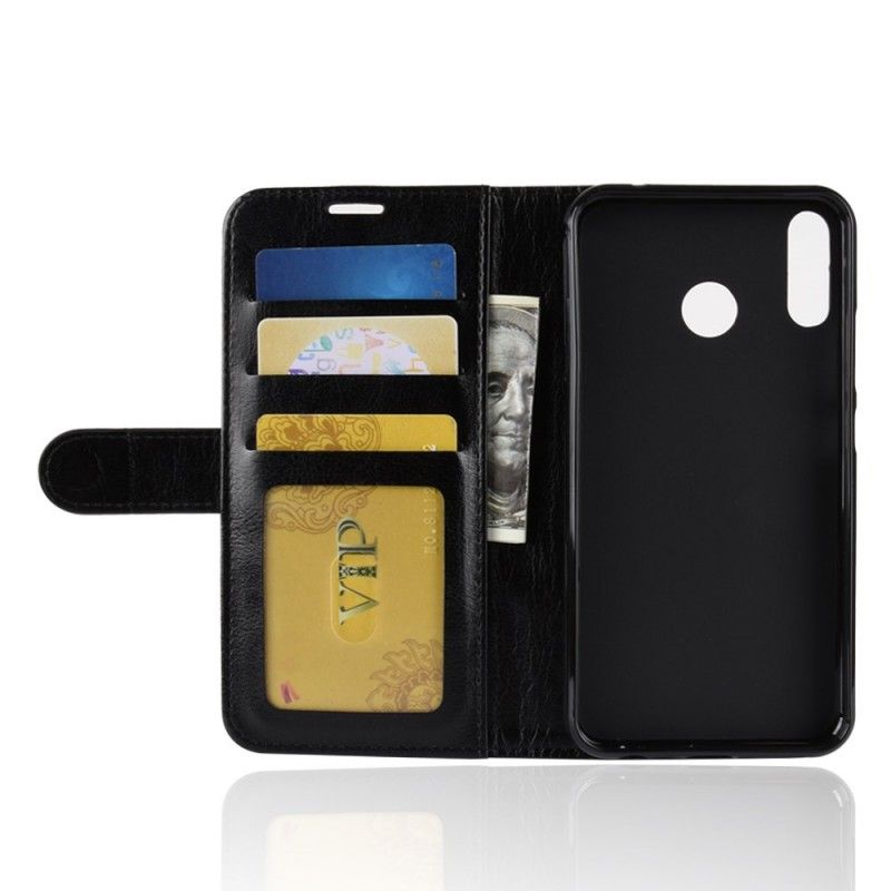 Flip Case Asus ZenFone 5 / 5Z Valkoinen Musta Erittäin Tekonahkaa