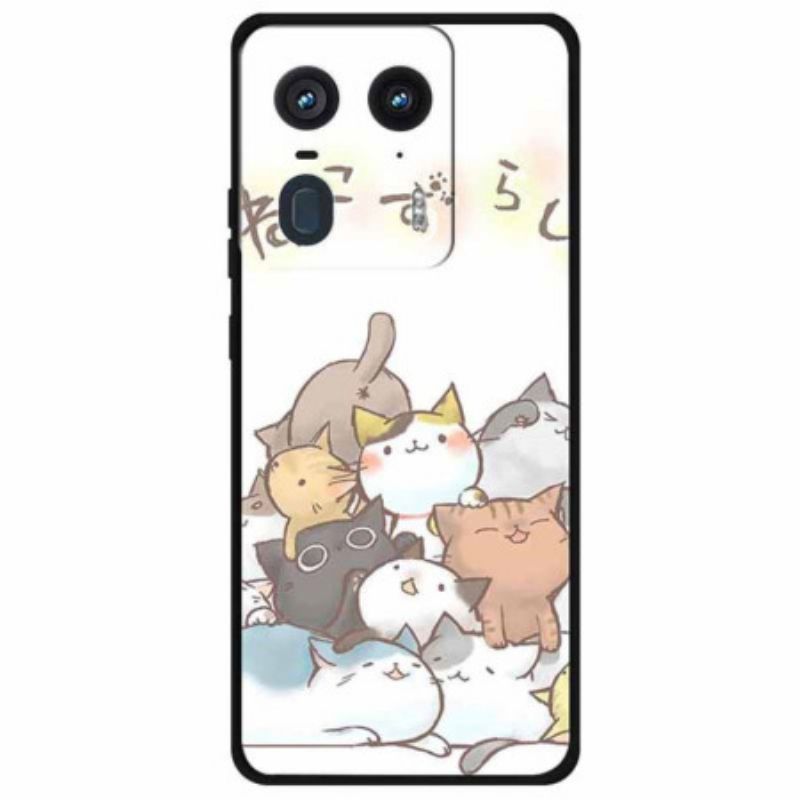 Case Motorola Edge 50 Ultra Puhelinkuoret Ruuhkaiset Kissat