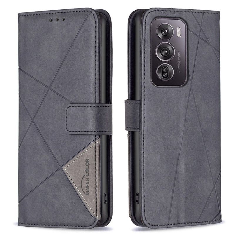 Kotelot Oppo Reno 12 Pro 5g Geometrinen Muotoilu Binfen Color