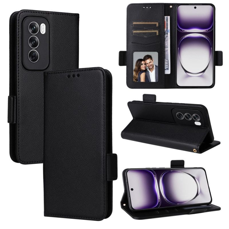 Kotelot Oppo Reno 12 Pro 5g Puhelinkuoret Litsirakenne Hihnalla