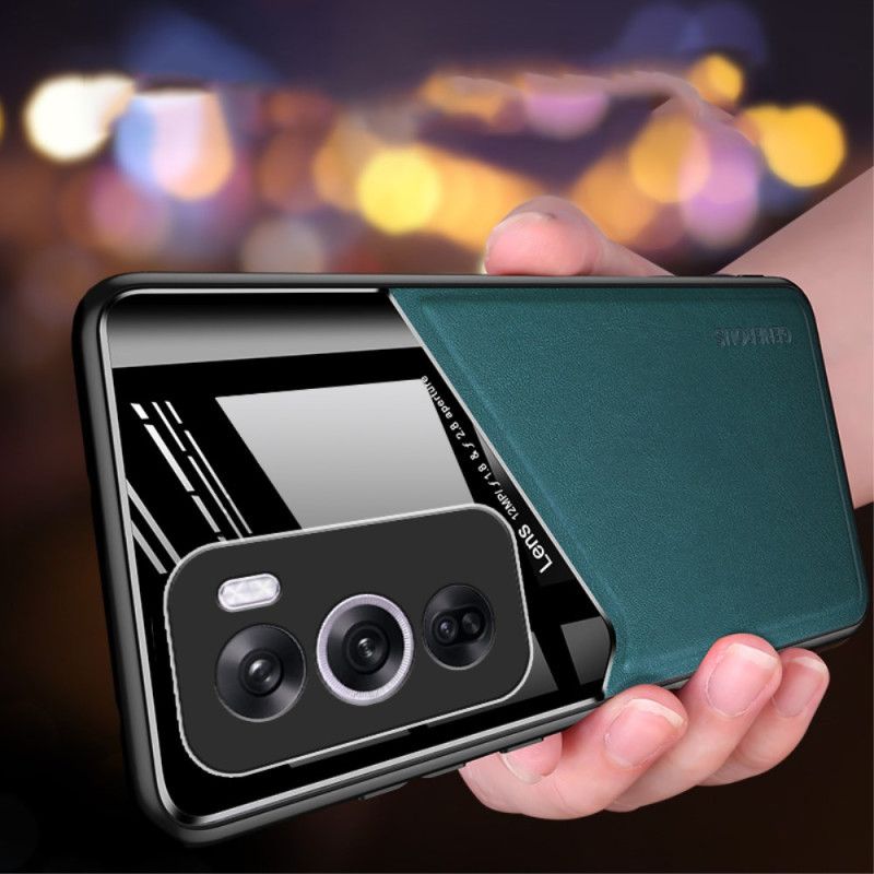 Kuori Oppo Reno 12 Pro 5g Nahkarakenne Suojakuori