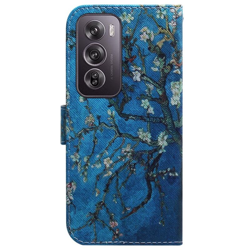 Nahkakotelo Oppo Reno 12 Pro 5g Aprikoosin Kukkia